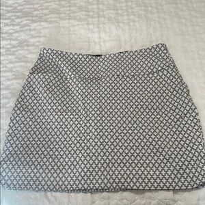 Black and White Tummy Control  skort